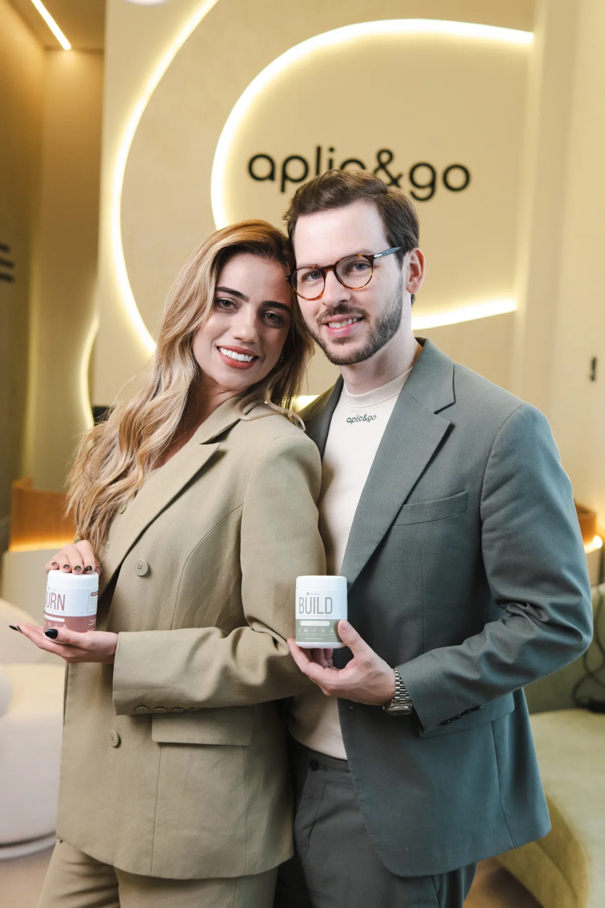 Dr. Matheus Severino e Karine Severino na Aplic&Go
